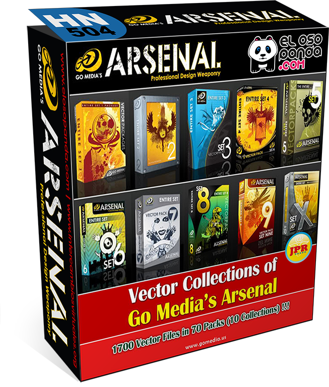 Go Media - Arsenal Vector sets 1-7 rar